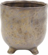 Mat bronze pot