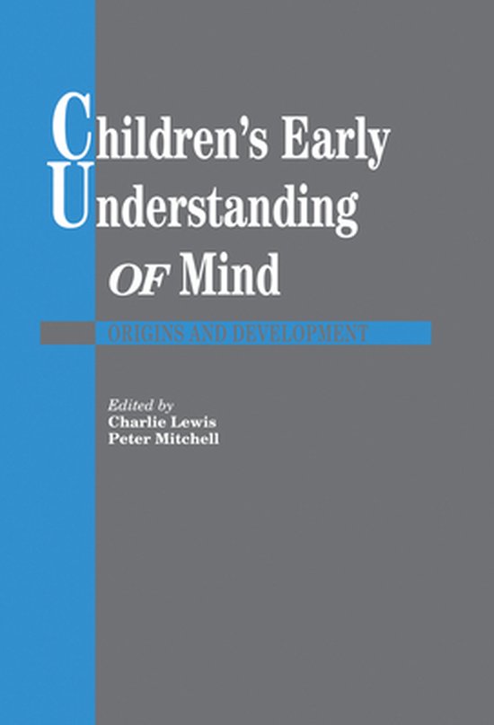 Children's Early Understanding of Mind - cover