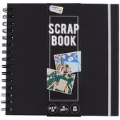 Scrapbook | Black Craft Paper | 50 sheets | Knutselen, hobby | 20 x 20 cm