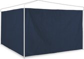 Paroi latérale de tente de Relaxdays - 2 pièces - côté de tente de fête - 3x2 m - voile lâche - Velcro