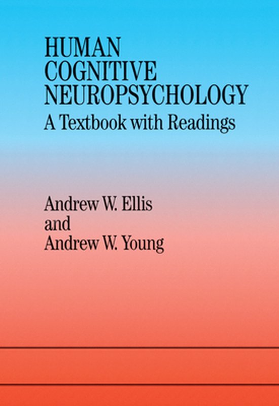 Human Cognitive Neuropsychology - cover