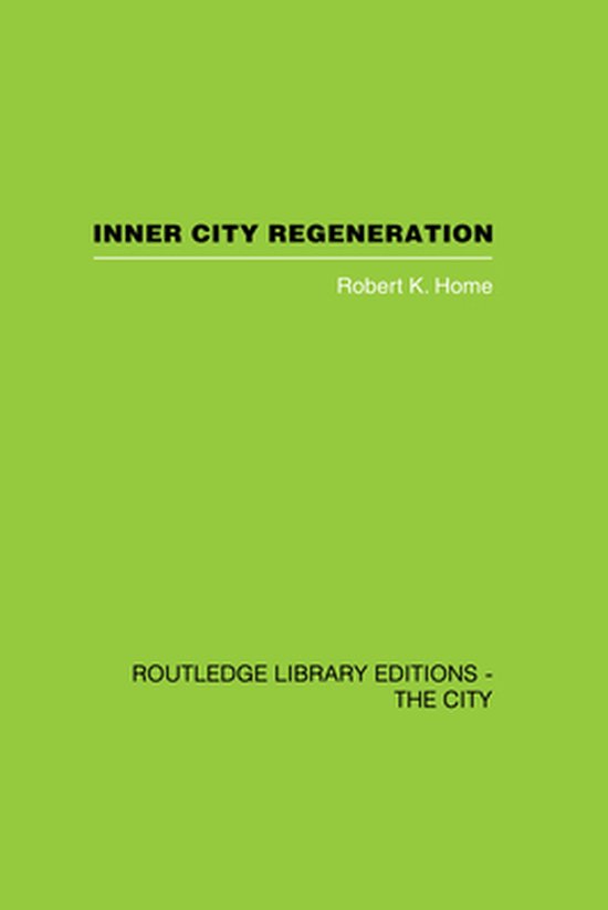 Inner City Regeneration - cover