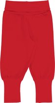 Maxomorra Broek Ruby/Rood Maat 92/98