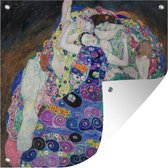 Tuindoek De maagden - schilderij van Gustav Klimt - 100x100 cm