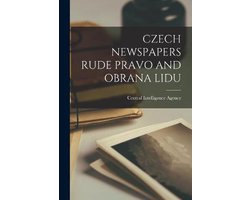 Czech Newspapers Rude Pravo and Obrana Lidu