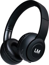Louise&Mann 2 Draadloze On-Ear Koptelefoon, Bluetooth met [tot 25 uur afspeeltijd] HD-stereo, microfoon voor iPhone /Samsung /Huawei/iPad /TV – Zwart