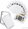 Afbeelding van het spelletje Luxe Speelkaarten in Metal BOX - Plastic Coating - Poker Kaarten - kaartspel - Spelkaarten - Spel Kaart - 56 Kaarten - Gezelschapsspel - Spelen - Playing Cards - In Blik