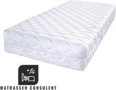 Matrassenconsulent matras - 90x210x 20 cm dik  - koudschuim HR 45 - Anti allergie - Hoog kwaliteit matras - Afritsbare hoes - COMFORT GARANTIE