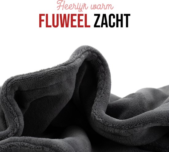 DistinQ Elektrische Bovendeken 160x120 cm - Warmtedeken 160Watt - Omslagdeken Automatische Uitschakeling - Oververhittingsbescherming - 9 Standen - Donker Grijs - Energiezuinig