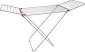 Gerimport Droogrek Matteus 180 X 92 Cm Rvs Zilver/rood