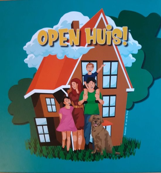 Thumbnail van een extra afbeelding van het spel Open Huis! contextueel familiespel