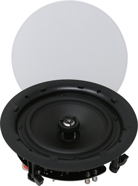 TIC MC8028 - Professionele plafondluidsprekers Magnetische grill 8Ω 8" 250W (paar) — afbeelding 2