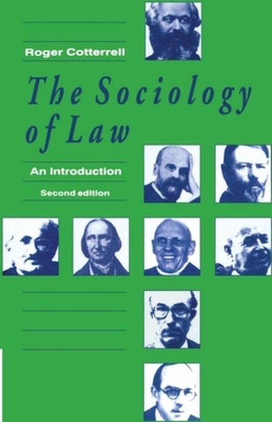Sociology Of Law 2nd - cover