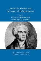 Oxford University Studies in the Enlightenment- Joseph de Maistre and the legacy of Enlightenment