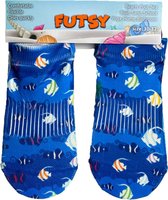 Futsy - Angel Fish - Chaussettes de natation antidérapantes enfant - Chaussons de bain - Chaussons Chaussures aquatiques - Taille 30/32