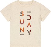 Prénatal baby T-shirt - babykleding voor jongens - maat 68 - Ecru