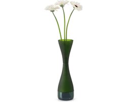 IWAS vaas 'Elegance' - Olijf - Upcycled - Handgemaakt