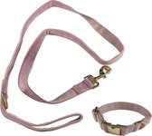 Hondenriem - Halsband Hond - Hondentuigje - Roze - 180cm