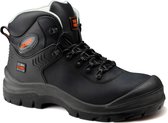 No Risk Schoen Stoneville Hoog S3 + KN - Zwart - 45