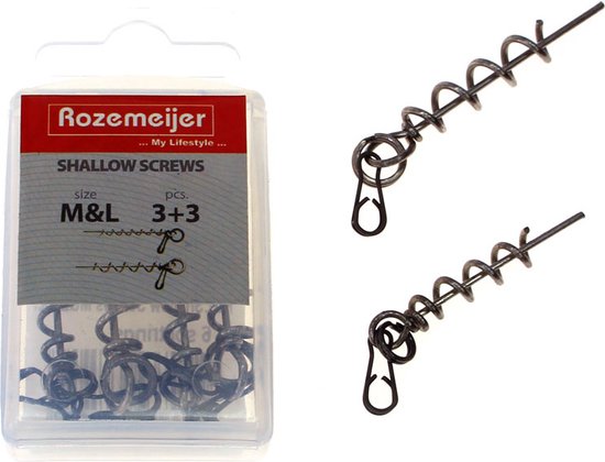 Rozemeijer - Shallow Screws M & L incl. Splitringen Set 6 st. van Rozemeijer — afbeelding 2