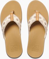 Reef Ortho Woven Dames Slippers - Vintage/White - Maat 37.5