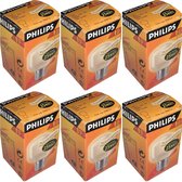 Philips - Kogellamp - 25Watt - E27 Fitting - Gloeilamp - Softone Flame - Dimbaar - Grote Fitting - Flame - 25W - (6 STUKS)