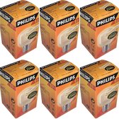 Philips - Kogellamp - 25Watt - E27 Fitting - Gloeilamp - Softone Flame - Dimbaar - Grote Fitting - Flame - 25W - (6 STUKS)