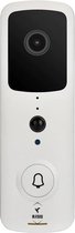 Maenor® Smart Video Deurbel - HD - WIFI - Draadloos - Infrarood Camera - Cloud opslag - Nachtvisie -  Wit