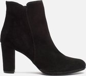Linea Zeta Enkellaarsjes zwart Suede 192608 - Dames - Maat 40