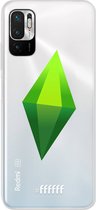 6F hoesje - geschikt voor Xiaomi Redmi Note 10 5G -  Transparant TPU Case - The Sims #ffffff
