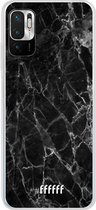 6F hoesje - geschikt voor Xiaomi Redmi Note 10 5G -  Transparant TPU Case - Shattered Marble #ffffff