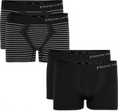 Cappuccino Italia - Heren Overhemden Regular Fit Overhemd Black - Zwart - Maat M