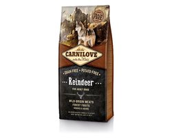 Carnilove reindeer adult - 12 kg - 1 stuks