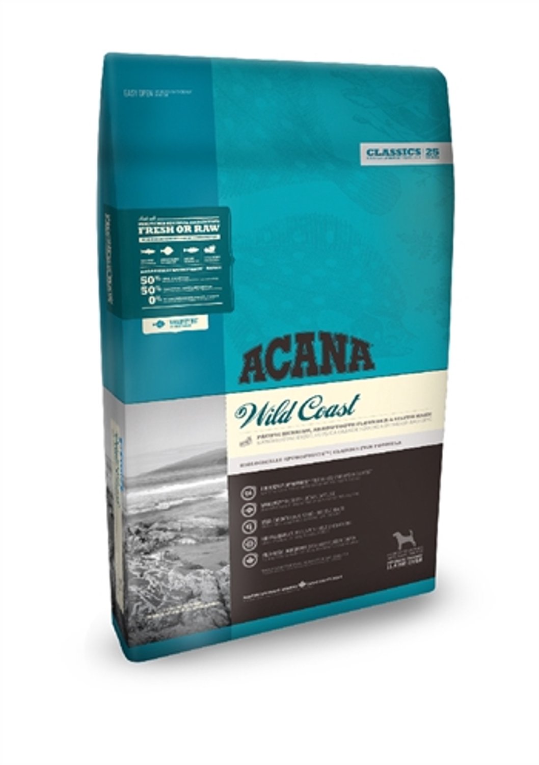 Acana classics wild coast - 17 kg - 1 stuks