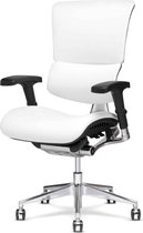 X-Chair bureaustoel X4 premium leer Wit