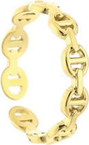 Michelle Bijoux Ring anker chain JE13624GD