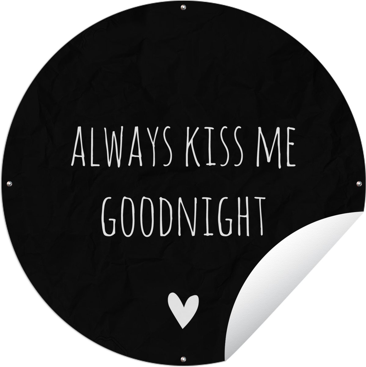 Embrasse moi toujours pour me souhaiter bonne nuit - Always Kiss Me