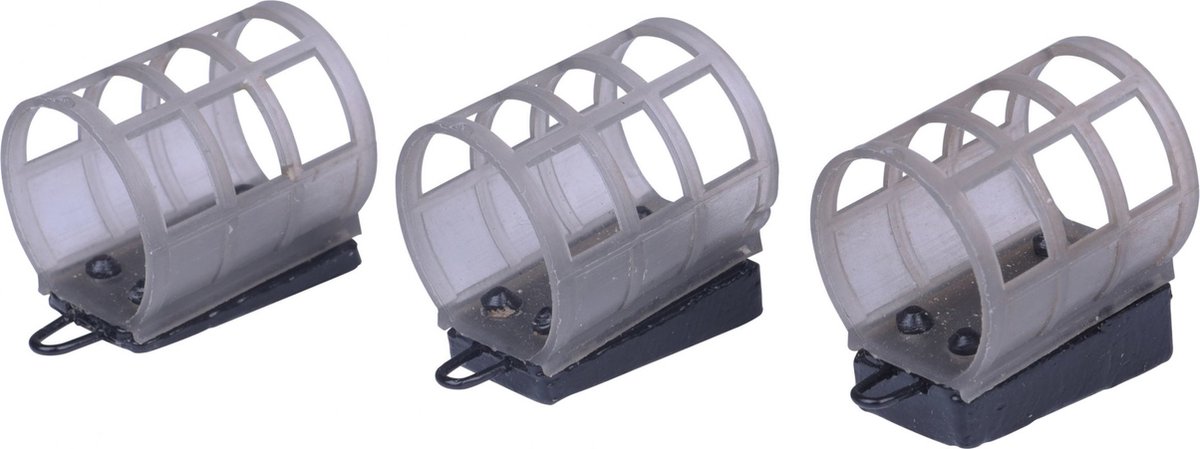 Cresta Plastic Cage Feeder - Maat : Large 50g