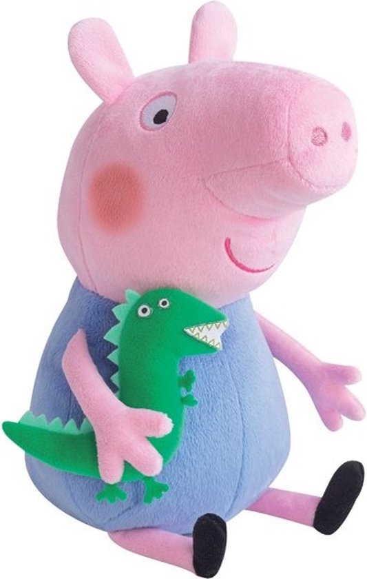 Nickelodeon Knuffel George Peppa Pig Pluche Blauw 25 Cm | bol.com