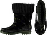 Xq Footwear Regenlaarzen Junior Rubber Legergroen Maat 28