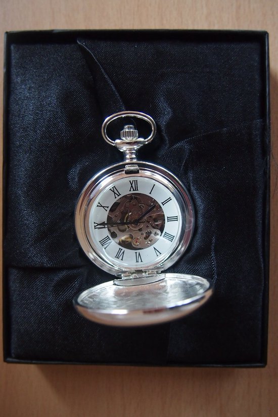 Montre De Poche Plaquée Argent Atlas Editions 'Glory Of Steam' – Locomotive Class A2 – Neuf Avec Boîte