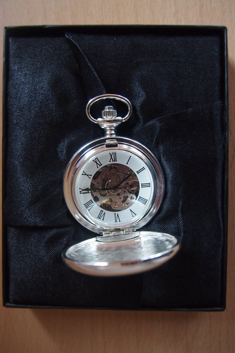 Montre De Poche Plaquée Argent Atlas Editions « Glory Of Steam » - Neuve Sans étiquette