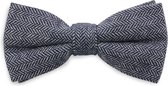 Sir Redman - strik - Torrian Tweed - kobaltblauw / wit