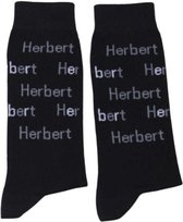 Naamsokken - Herbert - Naam verweven in sok - Maat 41-46