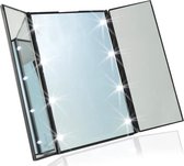 Fuegobird Spiegel met LED Dragen verlichting  - Make-upspiegel - Zwart