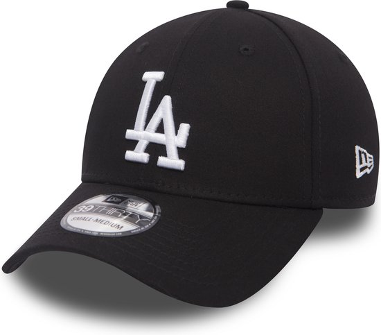 New Era MLB Los Angeles Dodgers Cap - 39THIRTY - S/M - Black/White