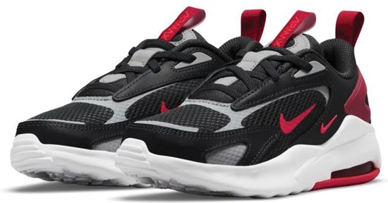 Nike Sneakers - Maat 32 - Unisex - zwart/rood/wit/grijs | bol.com