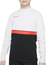 Nike Academy 21 Trainingssweater Sporttrui - Maat 146  - Unisex - wit - oranje - zwart