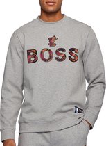 Hugo Boss NBA Windmill Miami Heat Trui - Mannen - grijs - rood - oranje