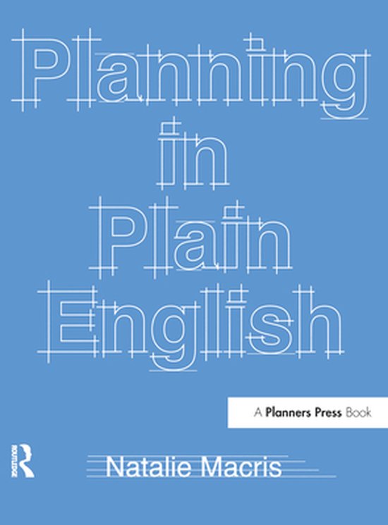 Planning in Plain English - cover